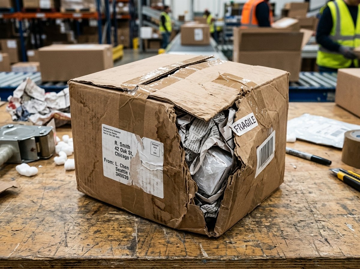 Common Packaging Mistakes That Damage Parcels