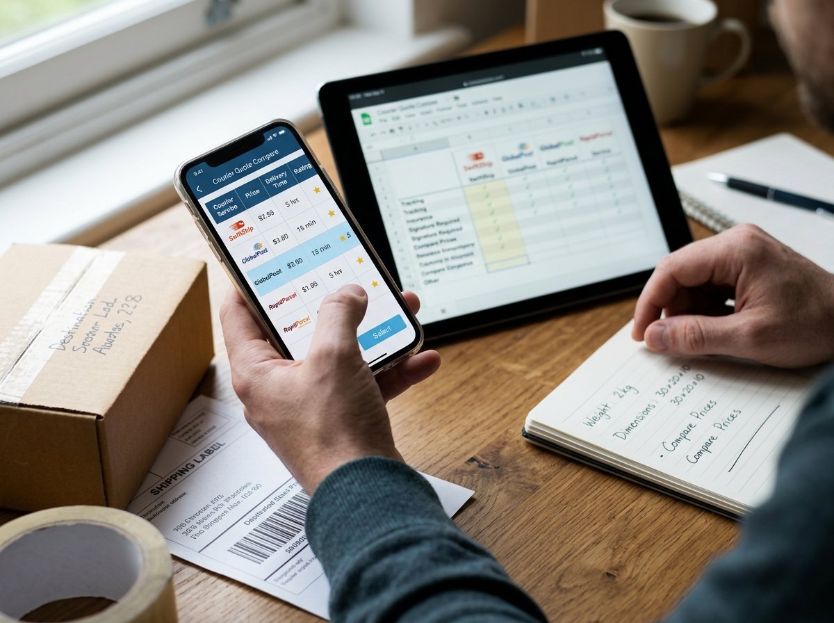 How to Compare Courier Quotes Before Booking