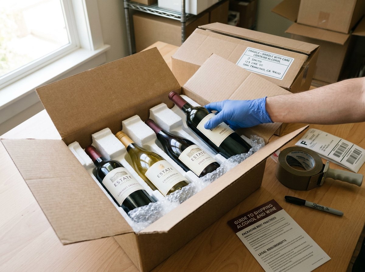How to Ship Alcohol and Wine
