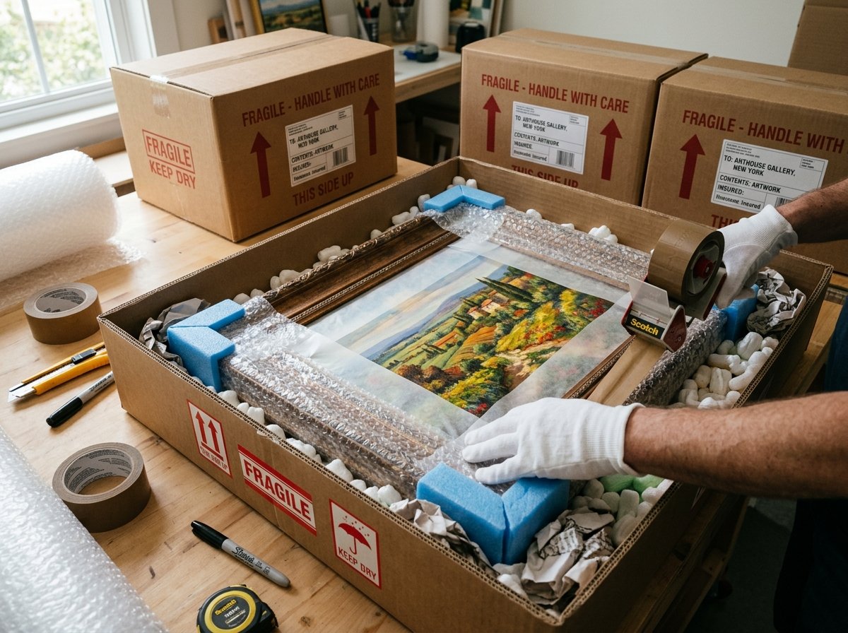 How to Ship Artwork and Paintings