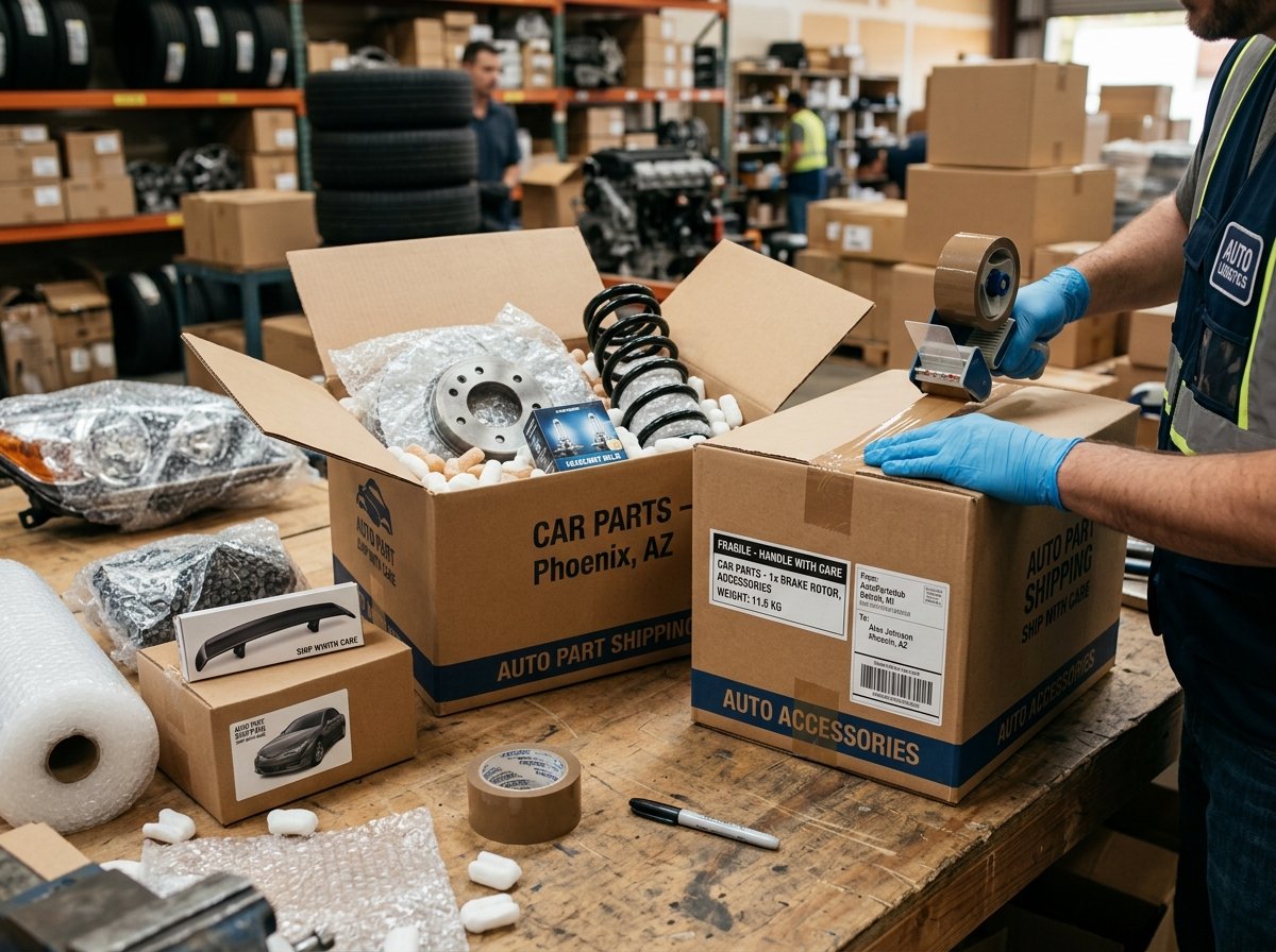How to Ship Car Parts and Auto Accessories