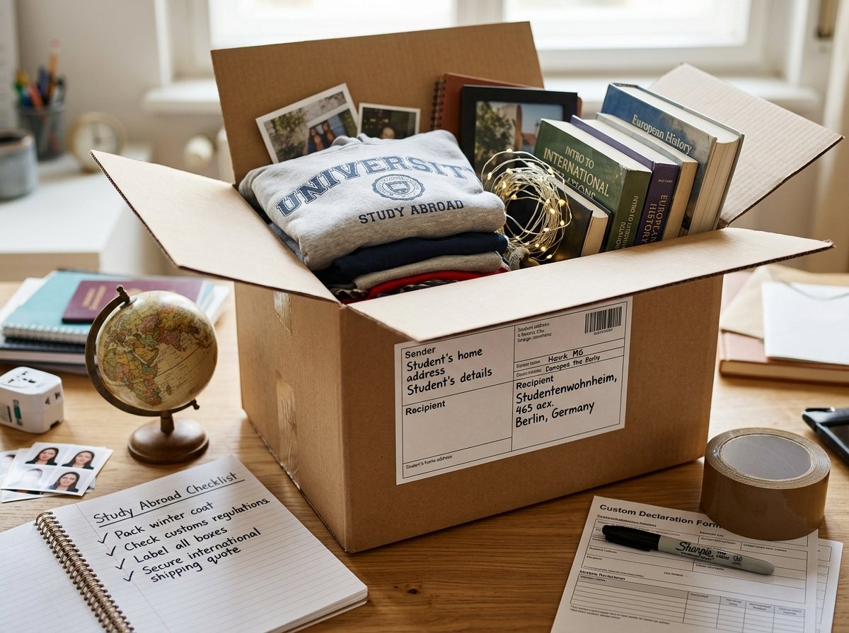 How to Ship Personal Effects for Students Studying Abroad