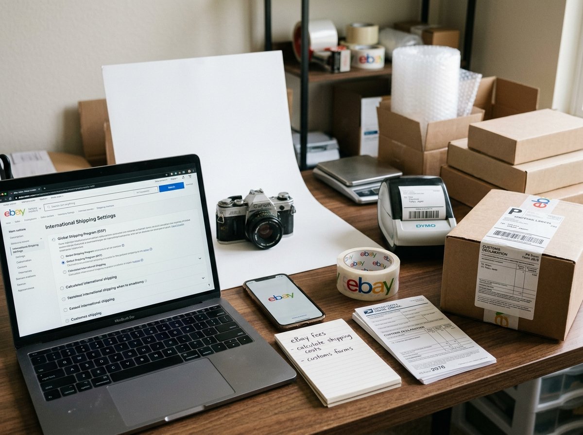 How to Start Selling on eBay and Ship Internationally