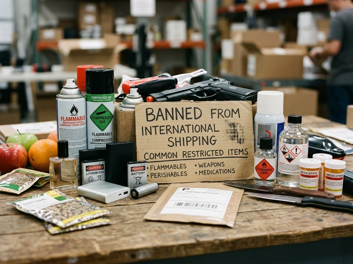What Items Are Banned From International Shipping