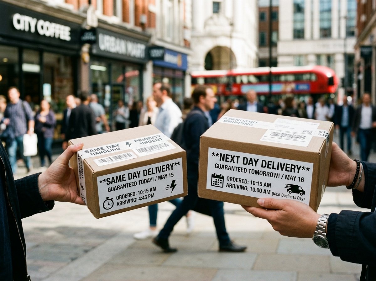 Next Day Delivery vs Same Day Delivery Explained